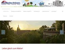 Tablet Screenshot of immo-boeckmann.de
